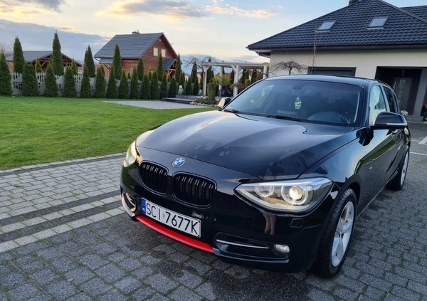 BMW Seria 1 cena 42700 przebieg: 151000, rok produkcji 2014 z Ustroń małe 254